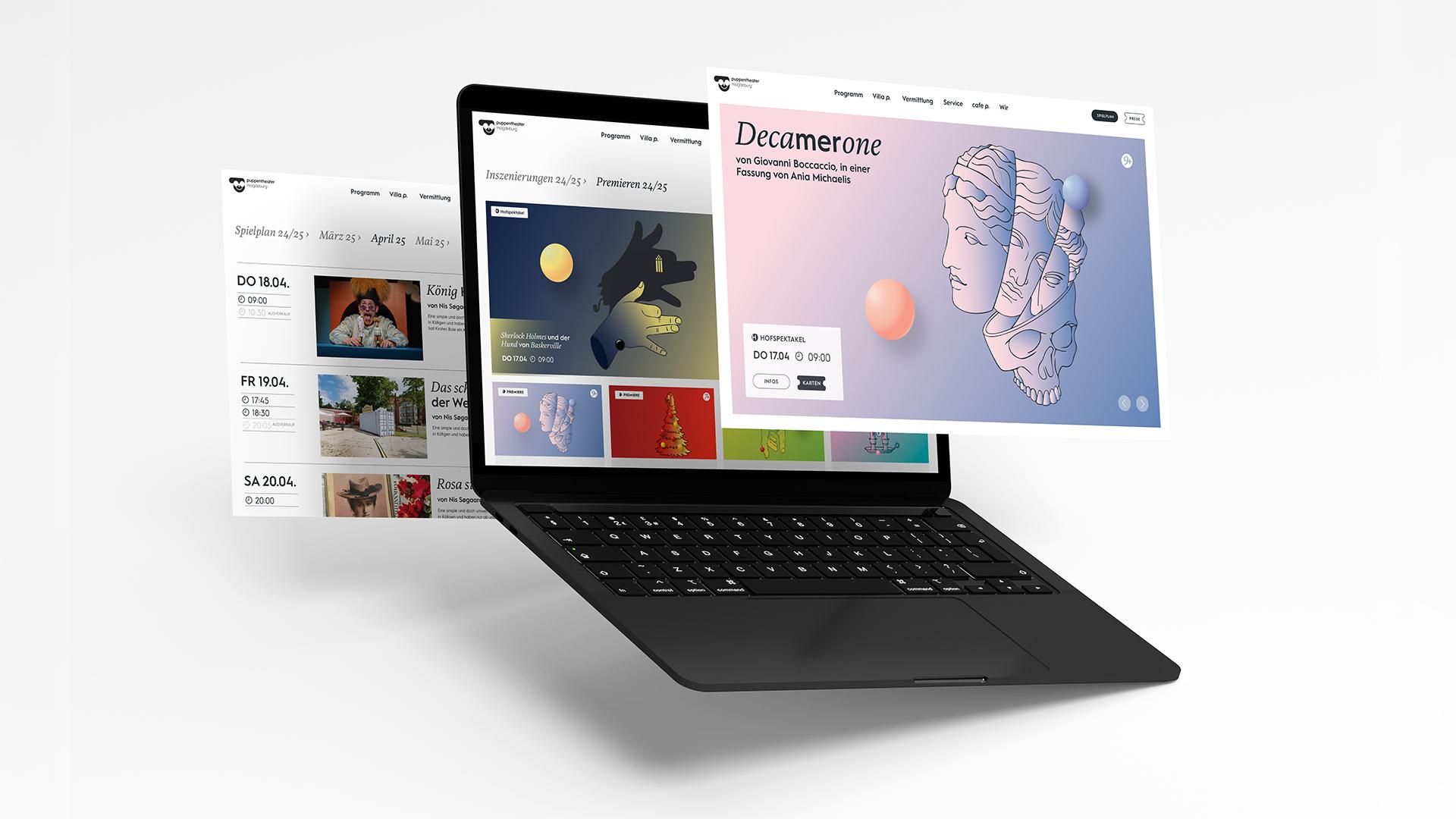 Puppen Theater Magdeburg  UX Design