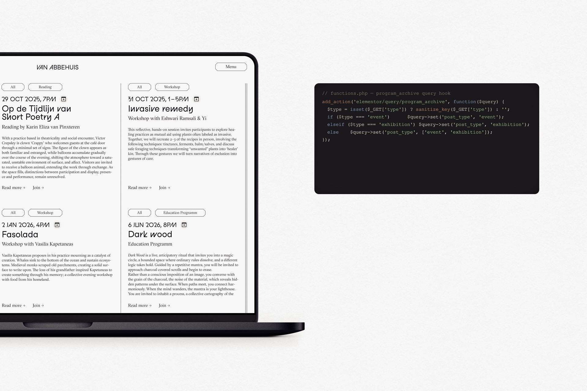 Mac­book Pro 2018 MockupEvents